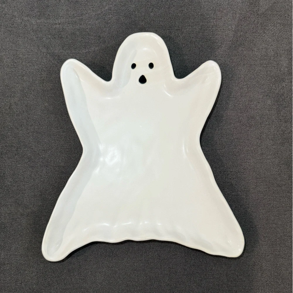 Pottery Barn Gus the Ghost Stoneware Serving Platter